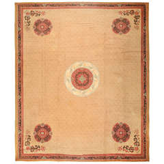Antique Oversize Donegal Carpet