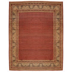 Antique Late 19th Century Turkish Sivas Carpet