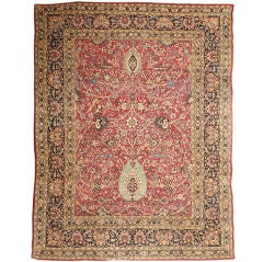 Antique 19th Century Persian Meshed Carpet