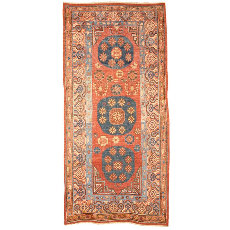 Antique Khotan Rug For Sale