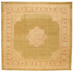 Antique 19th Century Indian Amritsar Carpet