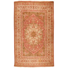 Antique 19th Century Indian Amritsar Carpet