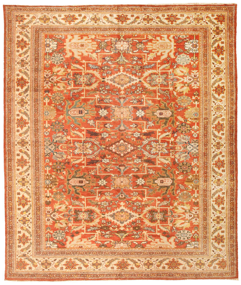 Antique Sultanabad Carpet