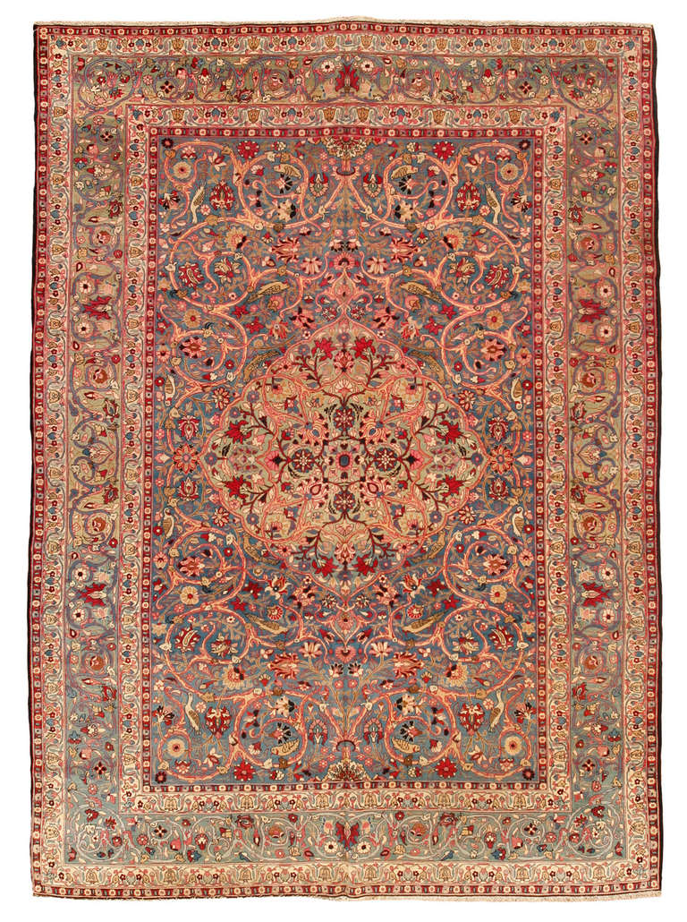 Antique Kashan Carpet