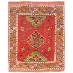 Antique Turkish Bergama Rug