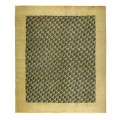 Exceptional Rare Antique Tibetan Carpet