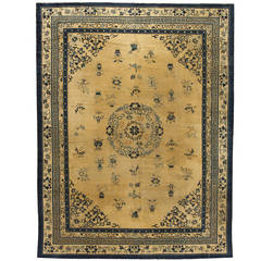 Antique 19th Century Chinese Carpet