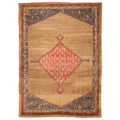 Exceptional Antique Early 19th Century Persian Bakshaish Carpet