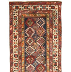 Antique Caucasian Shirvan Runner