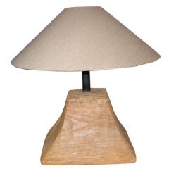 Driftwood Pyramid Lamp