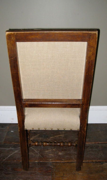 Set of Six French 1920's Os d' Mouton Dining Chairs For Sale 3