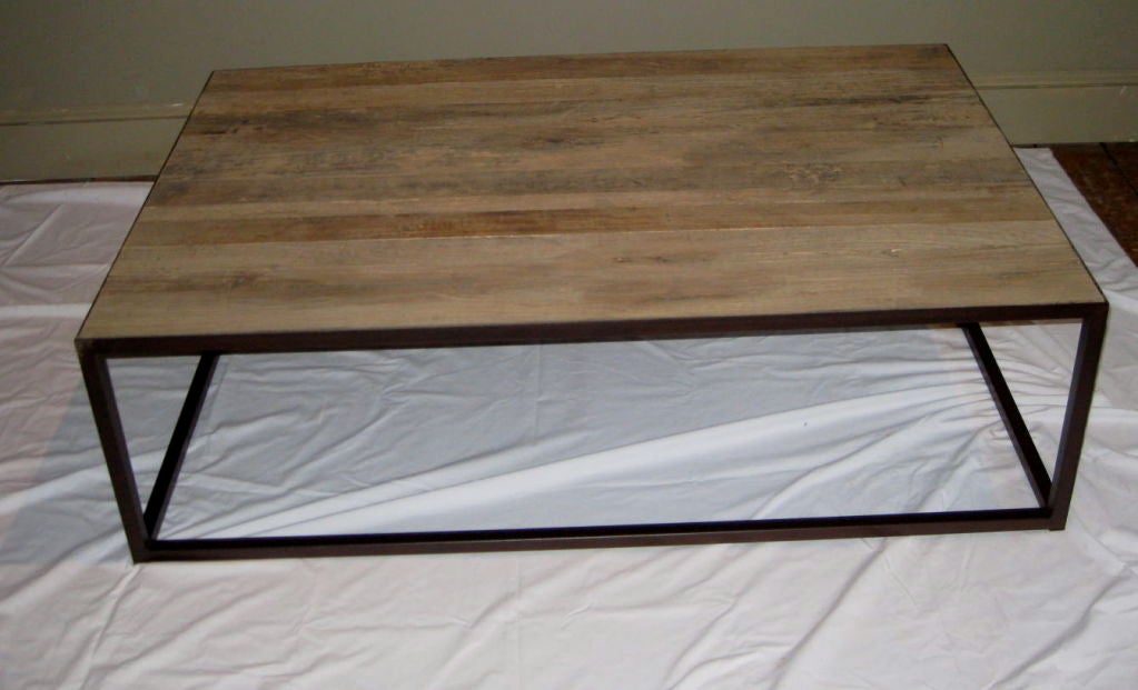 French Industrial Coffee Table Circa 1980