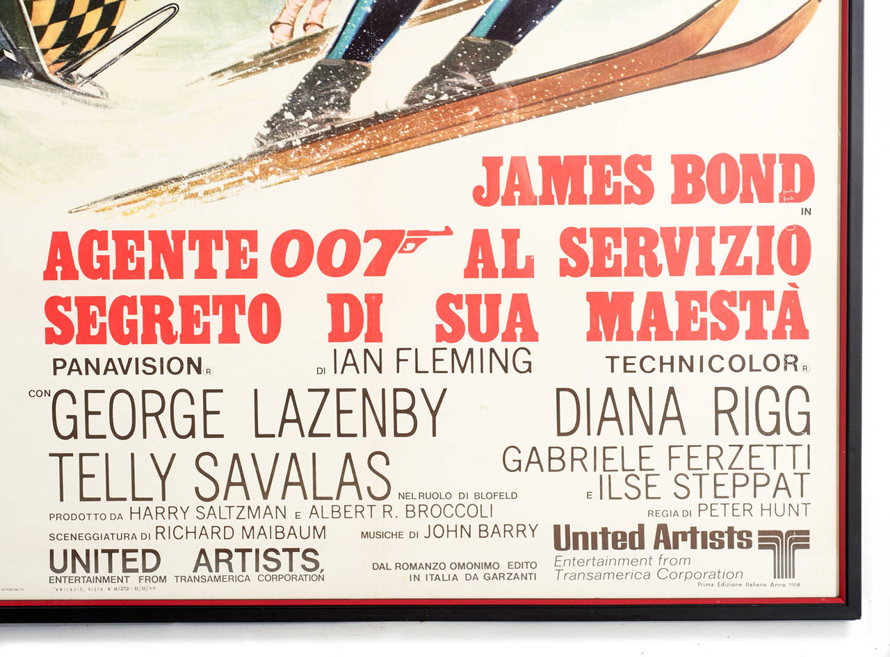 Original 1969 Italian Movie Poster of, 