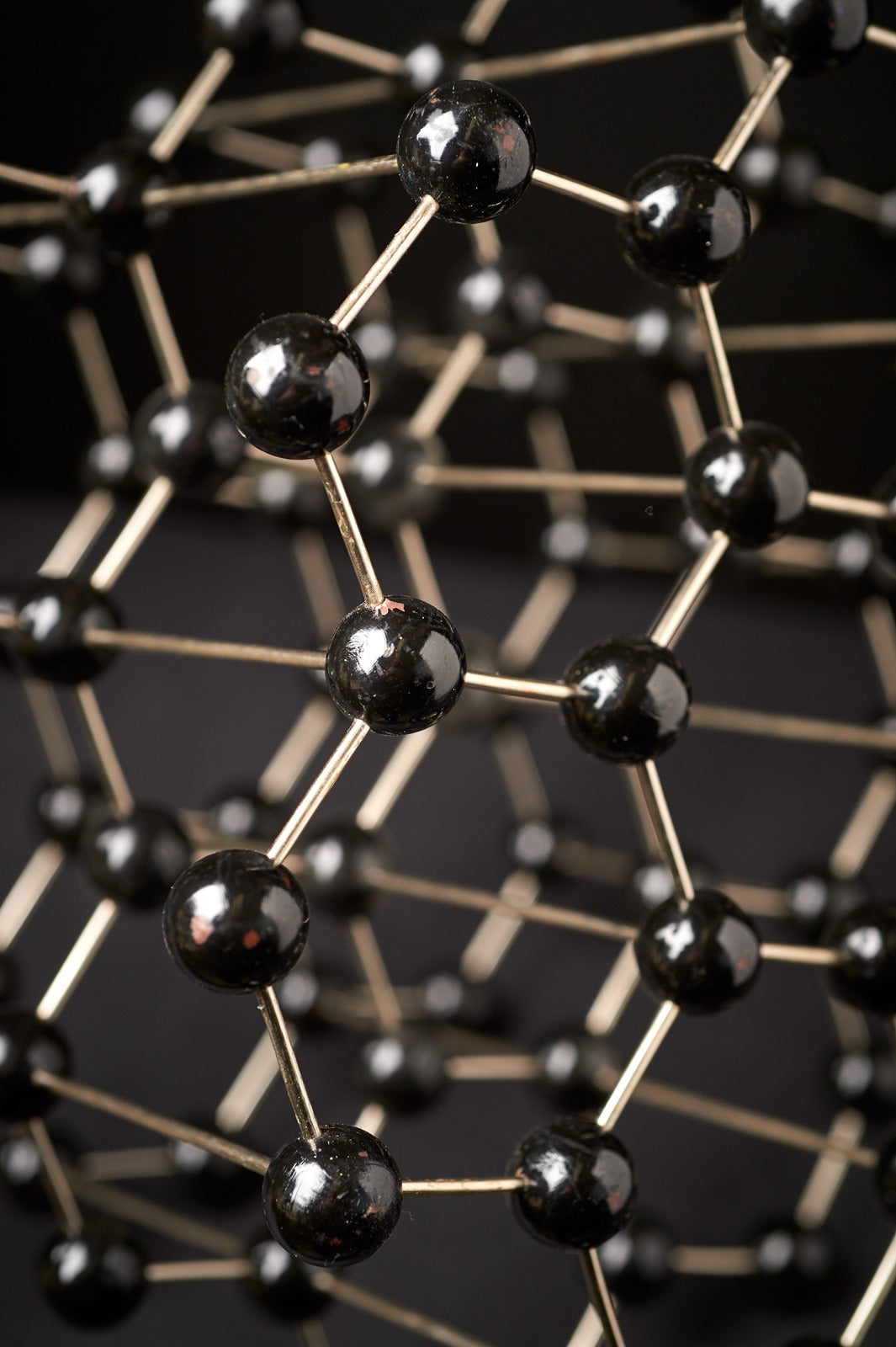 Minimalist 1950s Molecular Model from Prague, Czech