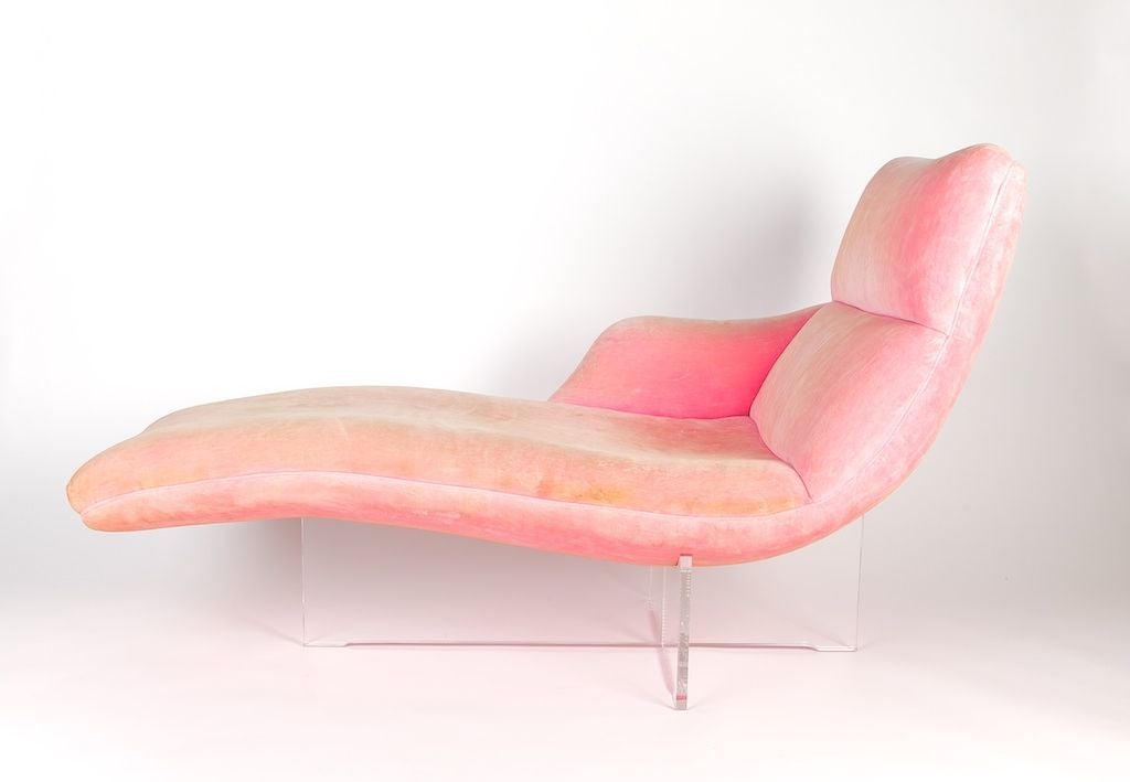 Erica chaise lounge by Vladimir Kagan 5