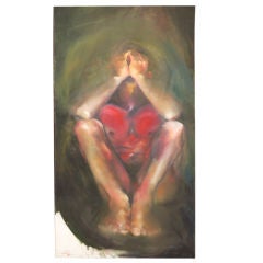 Man of Anguish, signed O/C Man of Anguish, signed O/C