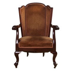 Victorian Wing back chair