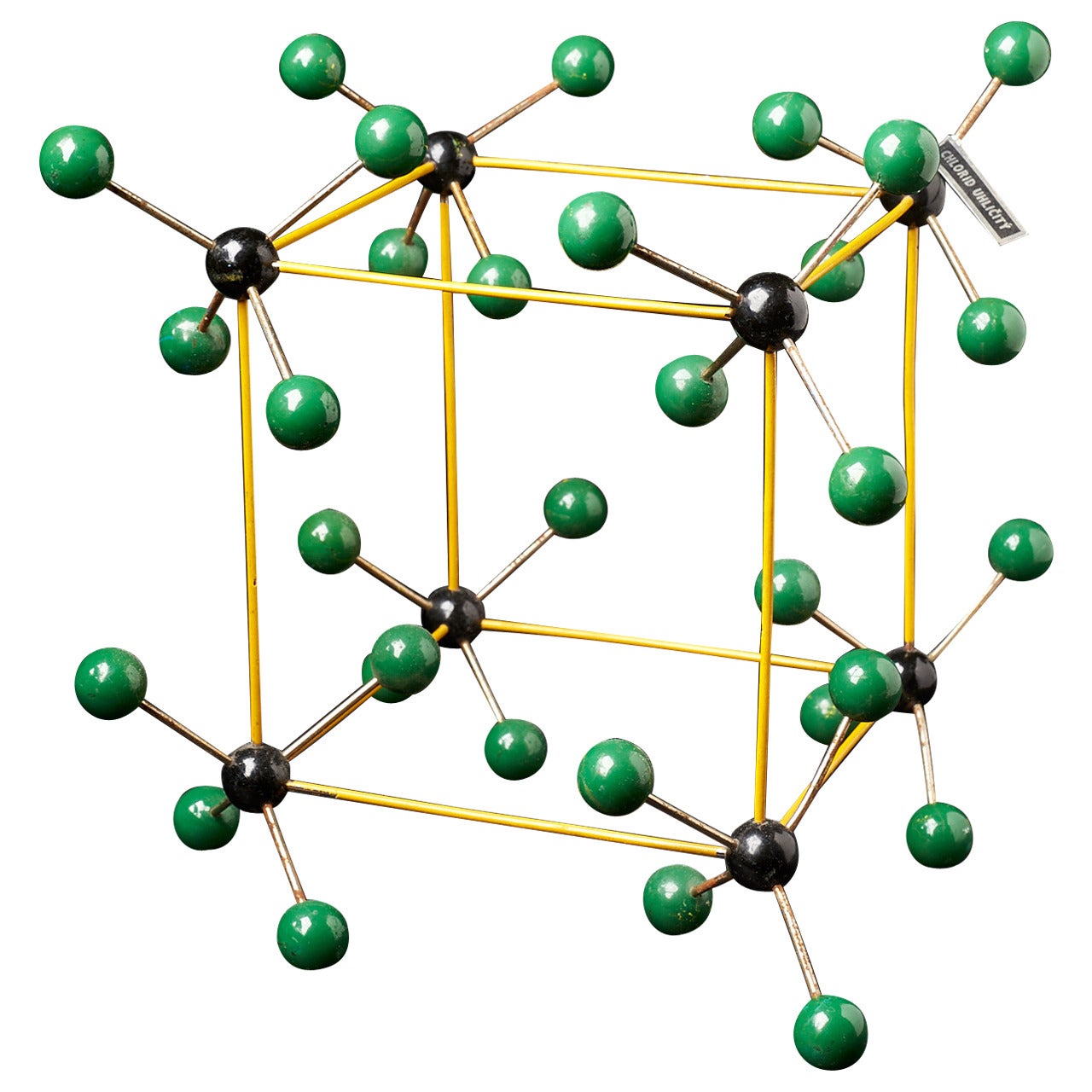 1950s Molecular Structure from Prague, Czech