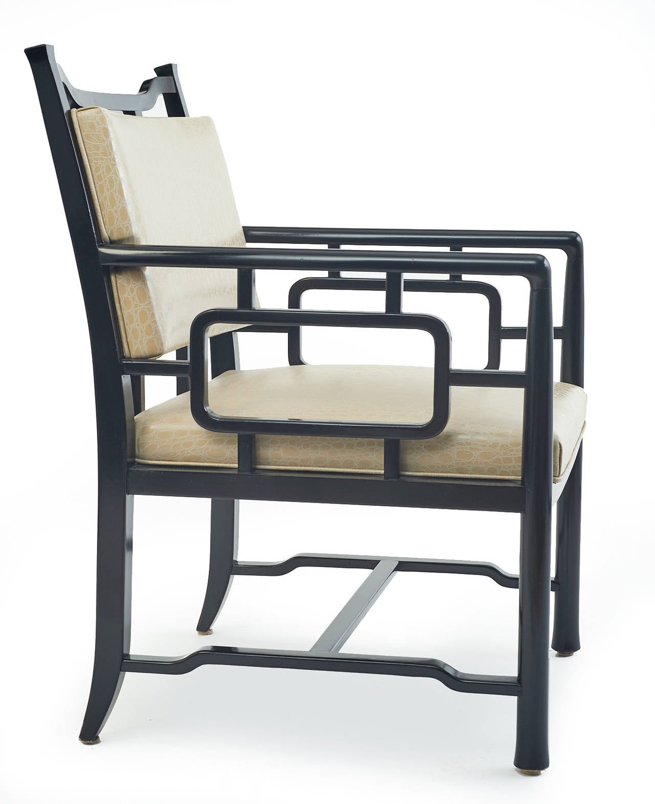 Mid-20th Century Asian Inspired Chairs by Paul Laszlo, circa 1945