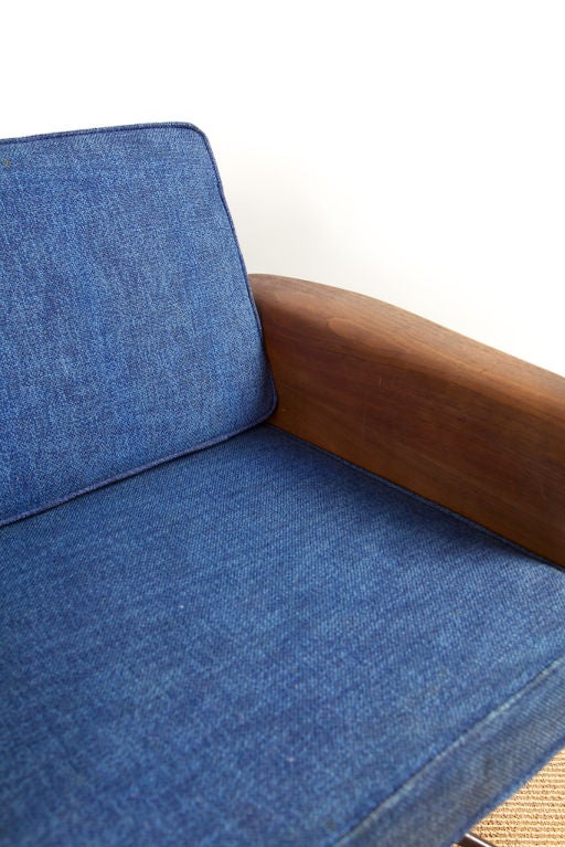 Wood 1960's Lounge Chair