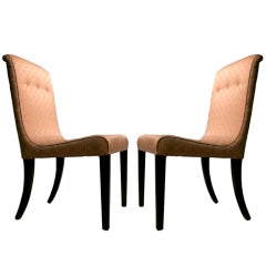 Stunning 1940's Wormley for Dunbar Side Chairs