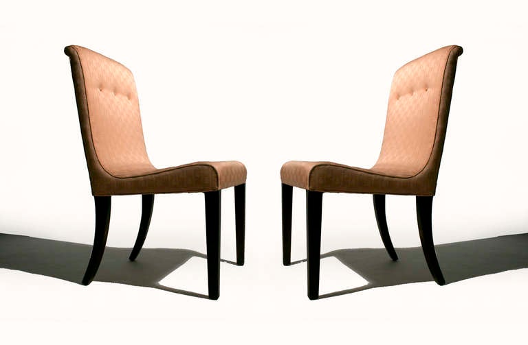 Stunning 1940's Wormley for Dunbar Side Chairs