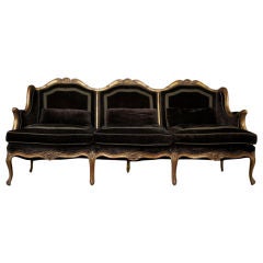 1930's Gilded Louis XVI French Sofa