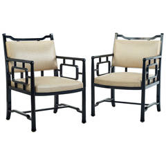 Asian Inspired Chairs by Paul Laszlo, circa 1945