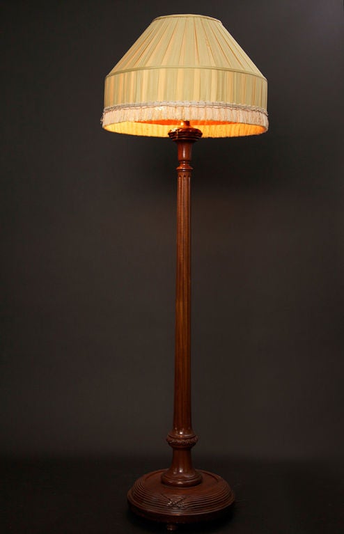American Pair of Art Deco Boudoir/Salon Floor Lamps