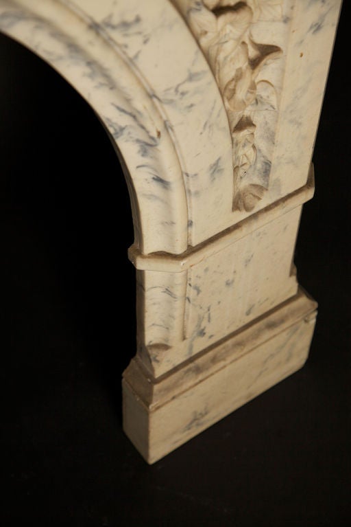 faux marble fireplace mantels