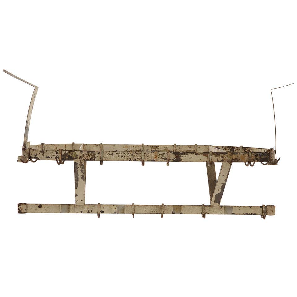 Antique Two-Tier Butcher Rack by Gus v. Brecht at 1stDibs