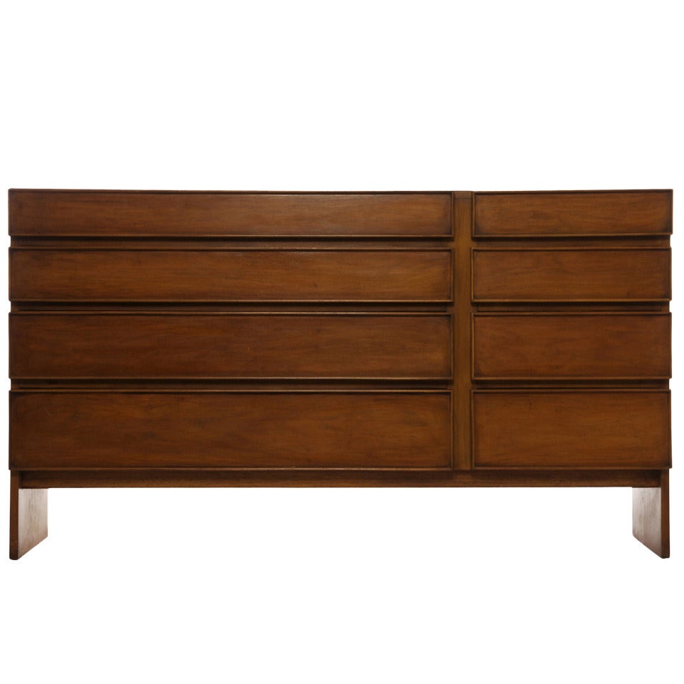 1950s Moderne Designed Dresser or Credenza, Unknown Designer