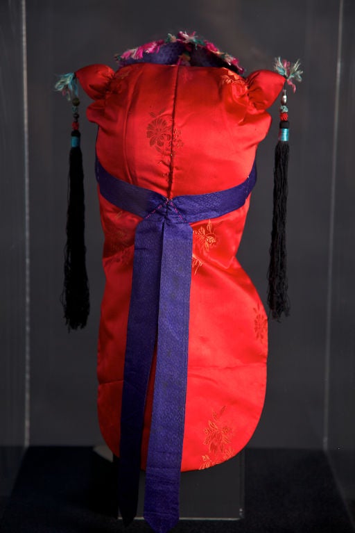 Late 20th Century Ceremonial Chinese Headdress For Sale