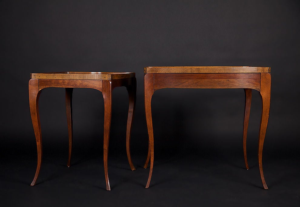 Set of Two Baker Company Nesting Tables