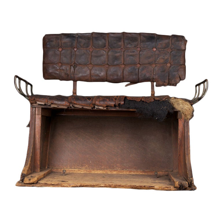 1850s-1870s Horse Carriage Bench For Sale