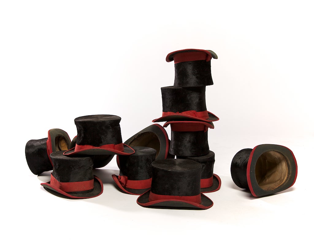 British Set of Hats w Hatboxes from King's Hatter Company, Randt, London