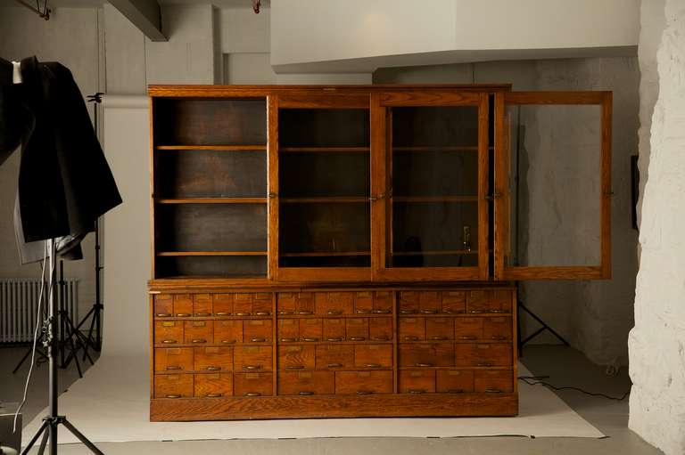 Magnificent Apothecary/Hardware Cabinet, circa 1907-1910 1