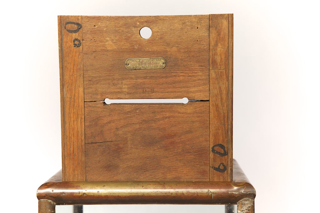 American Early 1900's Local Election Ballot Box