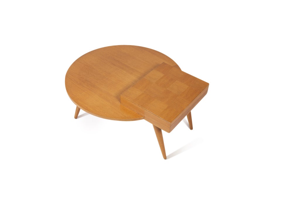 Mid-20th Century Fabulous Geometrically-Designed Side Table