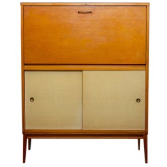 Birch Paul McCobb Desk with Drop Leaf