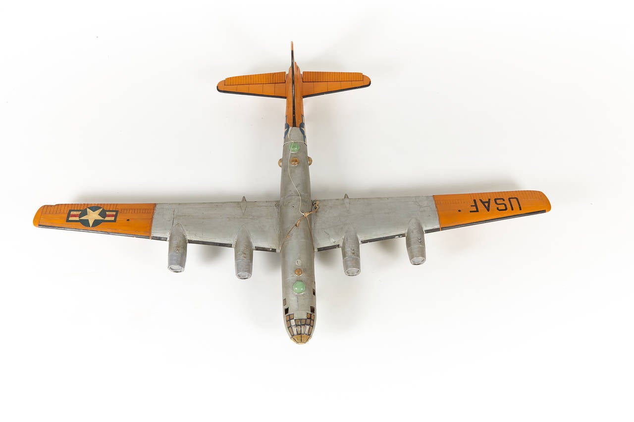 Large 1940s B29 Bomber Model For Sale at 1stDibs
