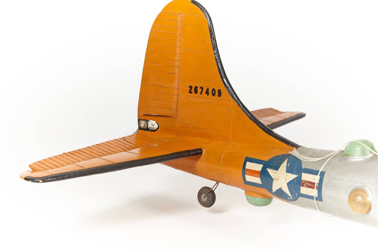 Large 1940s B29 Bomber Model For Sale at 1stDibs