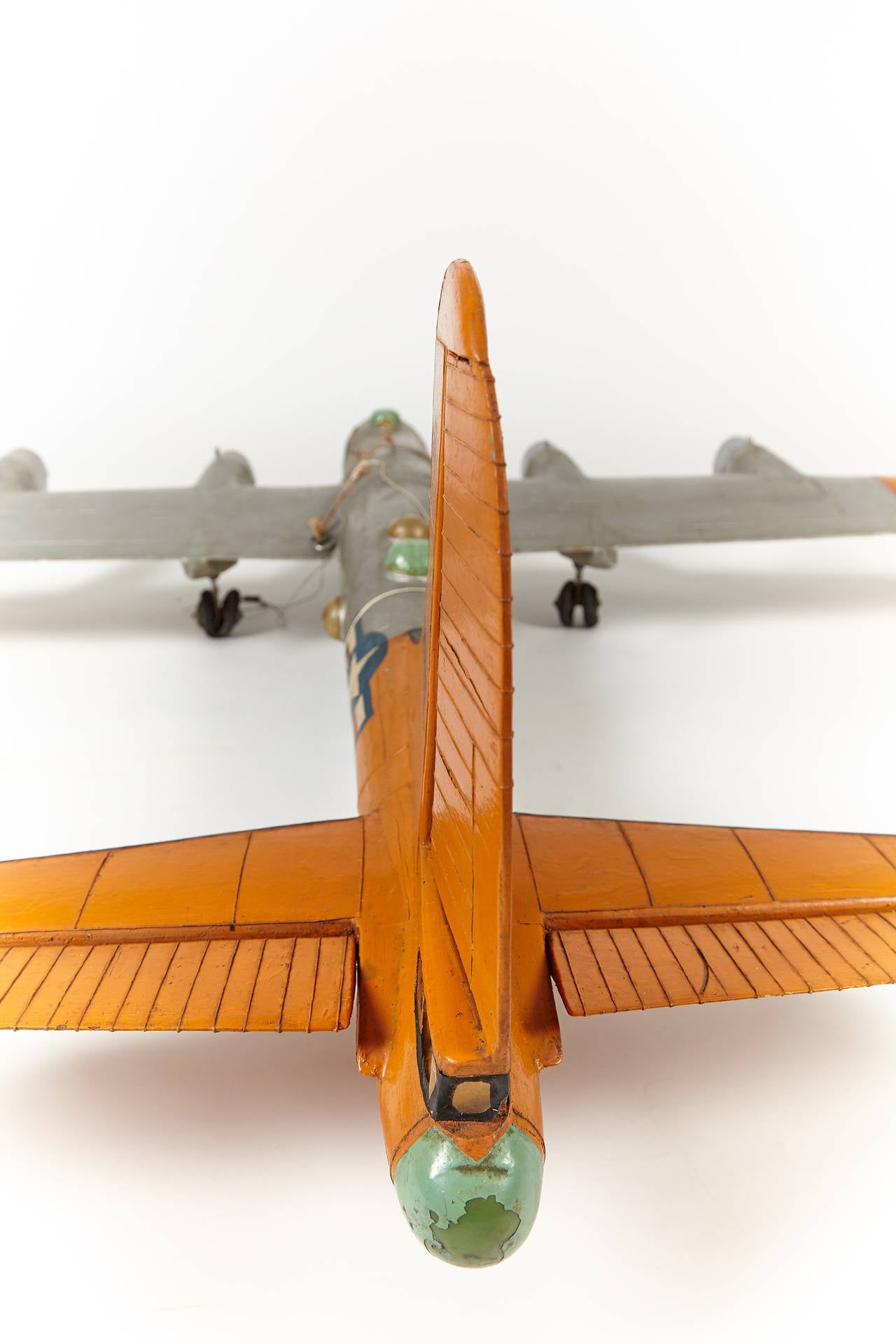 Large 1940s B29 Bomber Model For Sale at 1stDibs