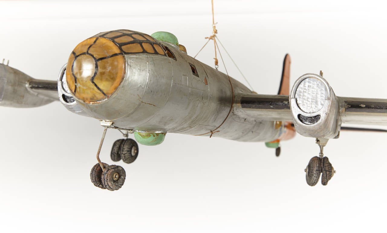 Large 1940s B29 Bomber Model For Sale at 1stDibs