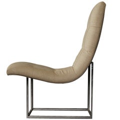Milo Baughman "Scoop" Chair, Circa 1970