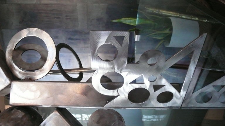 Metal Abstract Sculpture by Cheryl Farber Smith