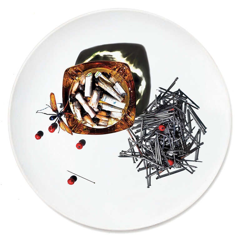 Porcelain Dish Dinner Plate Series by Patella Brothers