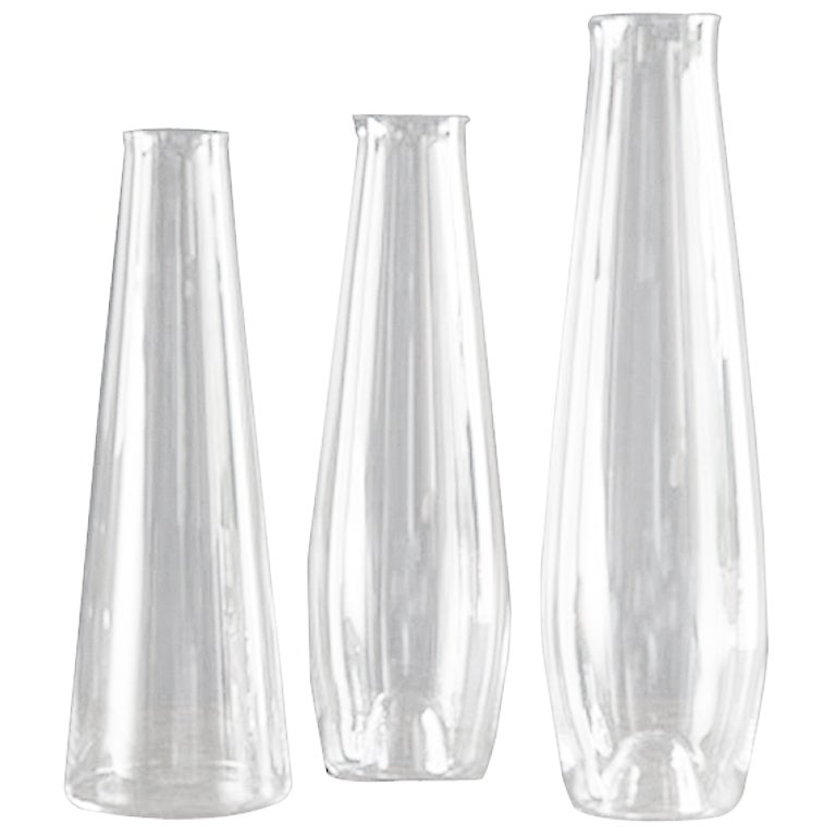 These exquisite handblown, hand-cut and hand-polished clear crystal decanters are courtesy of our friends at Blue Hill Farm. Renowned glass designer Deborah Ehrlich designed these decanters in collaboration with Laureen Barber, the design director