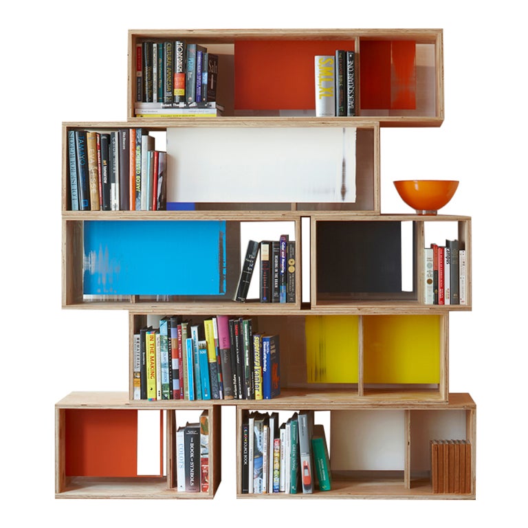 These modular shelving units are customizable and available in three sizes. Grouping as shown is $5,510 but other configurations are available.

These stackable and modular shelving units by Austrian-born artist Johannes Girardoni raise the