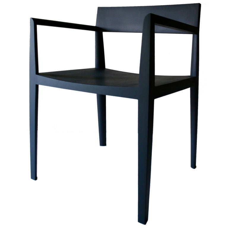 "Quarter Round Armchair" by Christopher Kurtz at 1stDibs